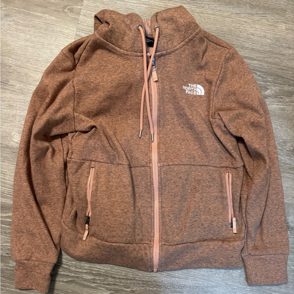 The North Face Rust Zip-Up Jacket